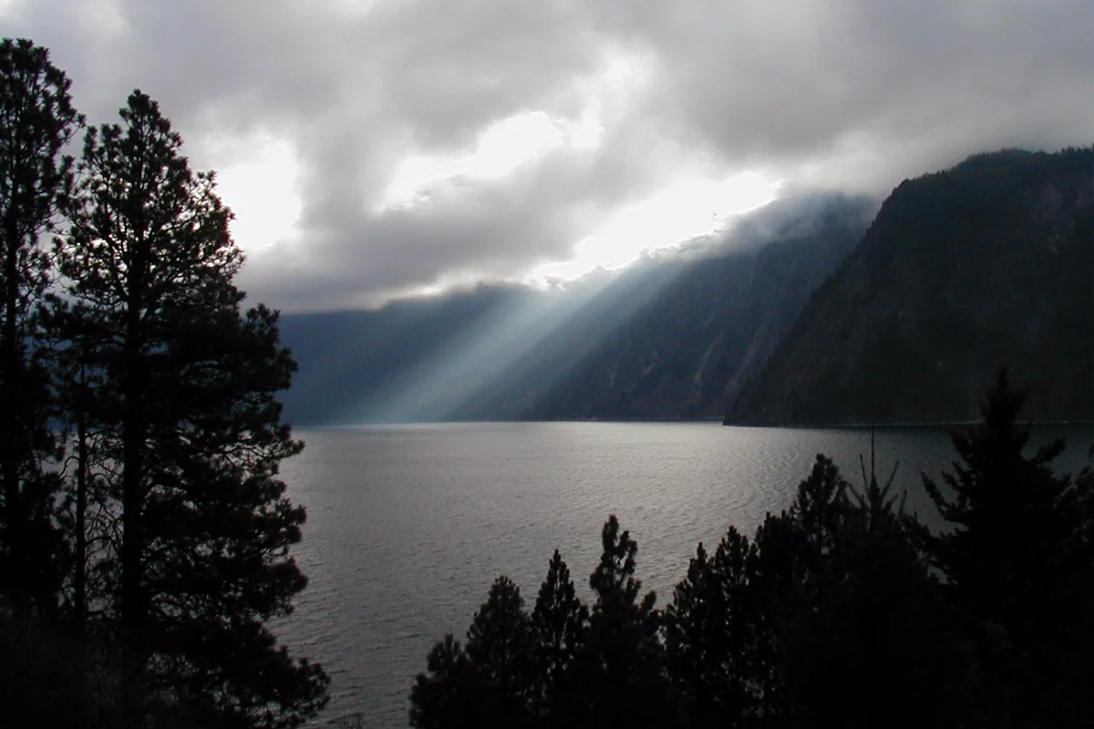 Farragut State Park big-rig RV loop on Lake Pend Oreille in Athol, Kootenai County
