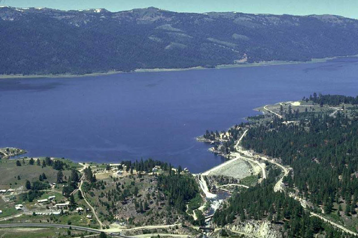 Lake Cascade State Park lakefront RV pads in Cascade, Valley County, Idaho