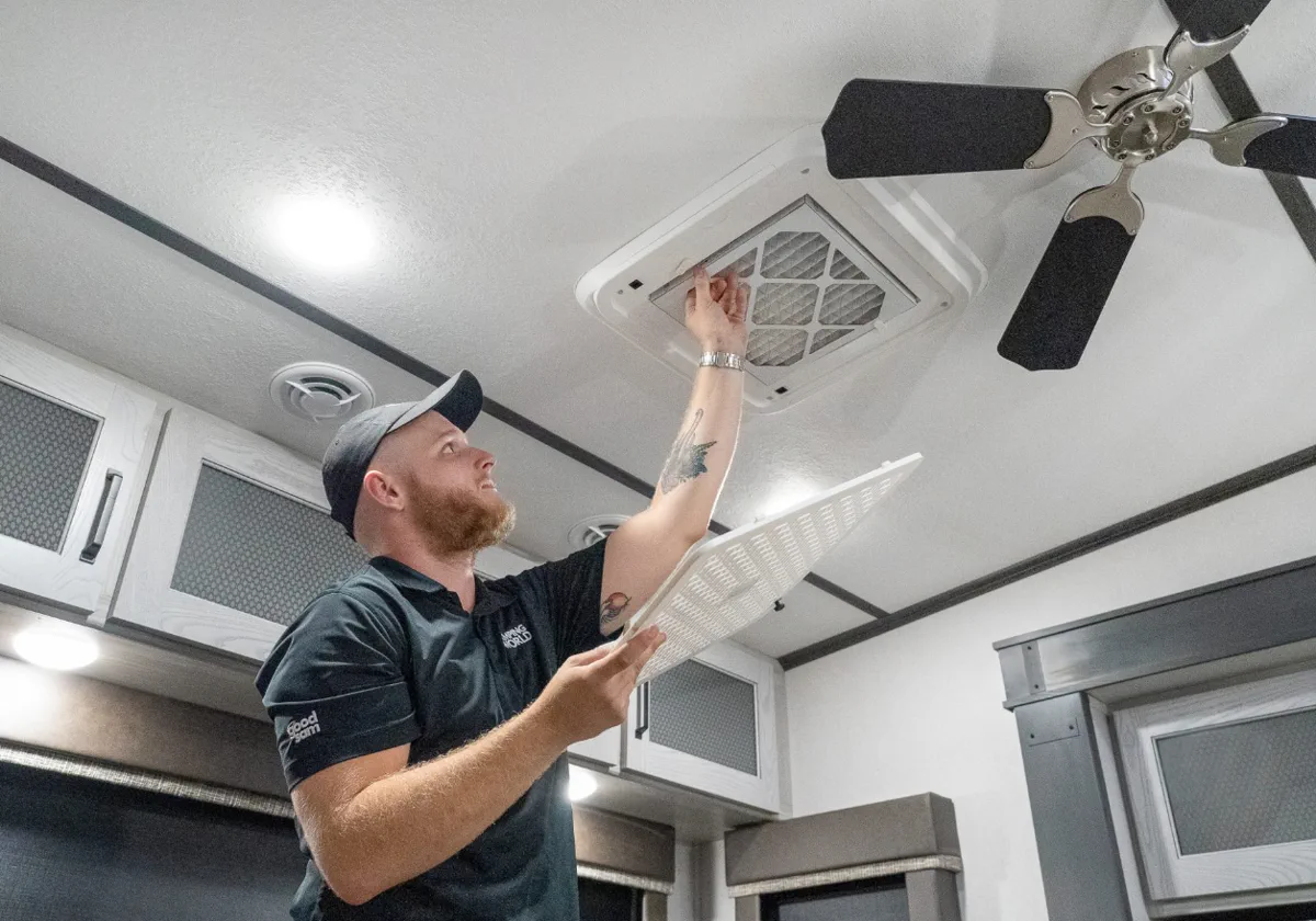 Tournament-week AC service on-site in Palm Beach Gardens, FL