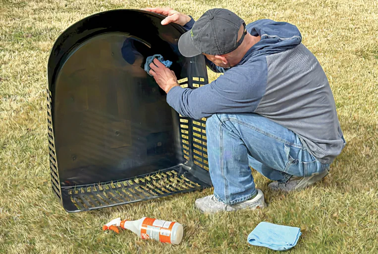 AC capacitor swap on-site in Arlington, TX