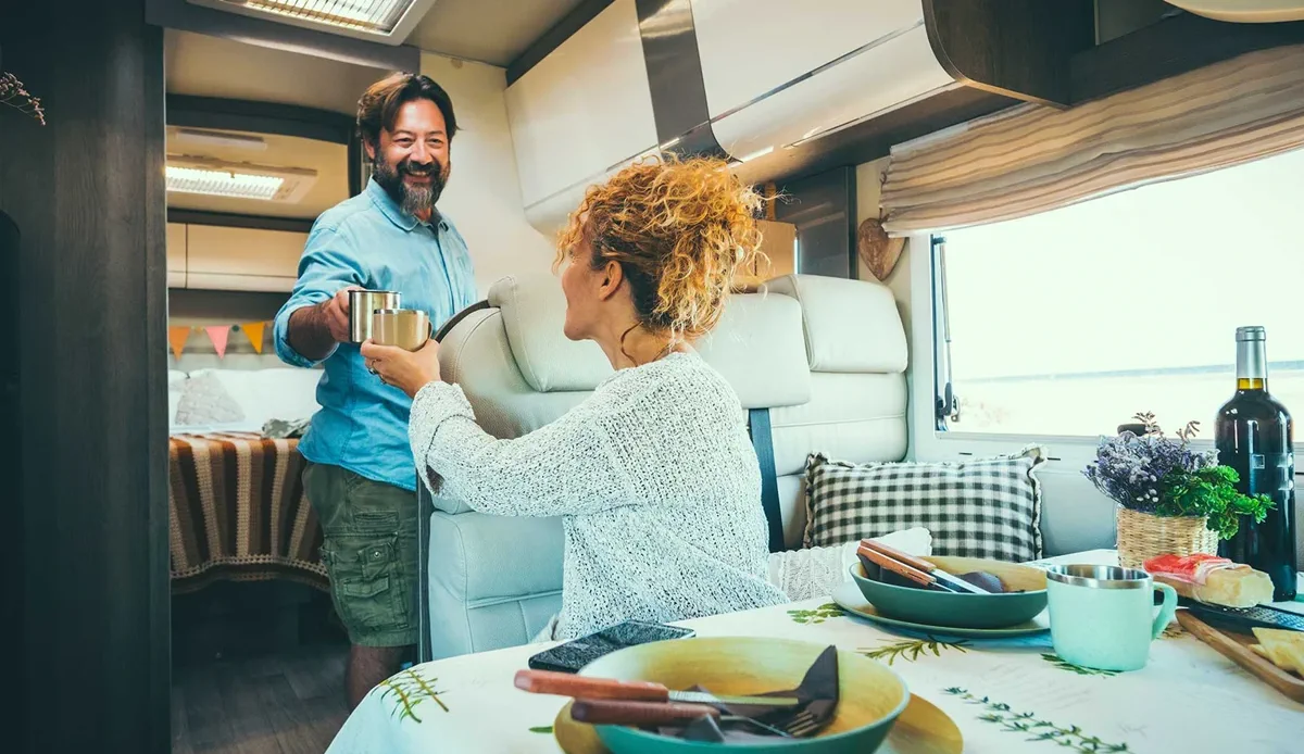 Dometic convection oven swap on a Class A motorhome