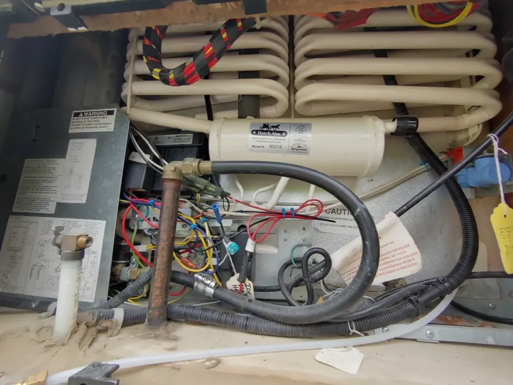 50-amp surge protection on a Fort Lauderdale shore-power pedestal