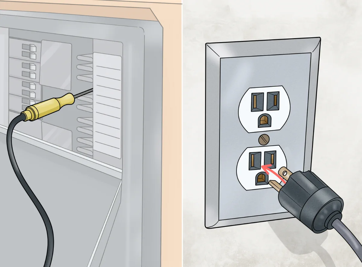 A1 RV Repair shore-power inlet service on a Class A diesel-pusher stored at a Hallandale Beach off-site facility for an Aventura snowbird owner
