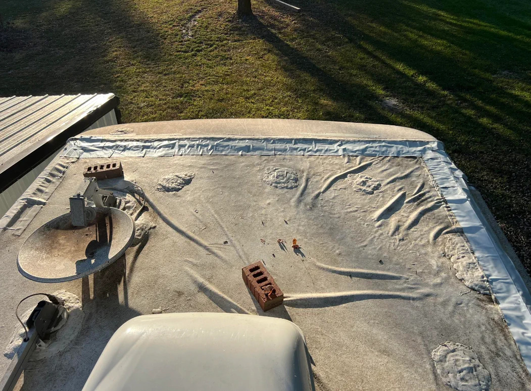 RV water damage moisture mapping