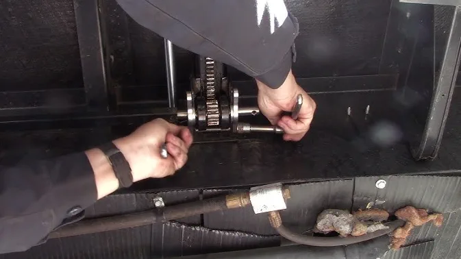 A1 RV Repair mobile service work on a Class A diesel pusher in Boca Raton, FL